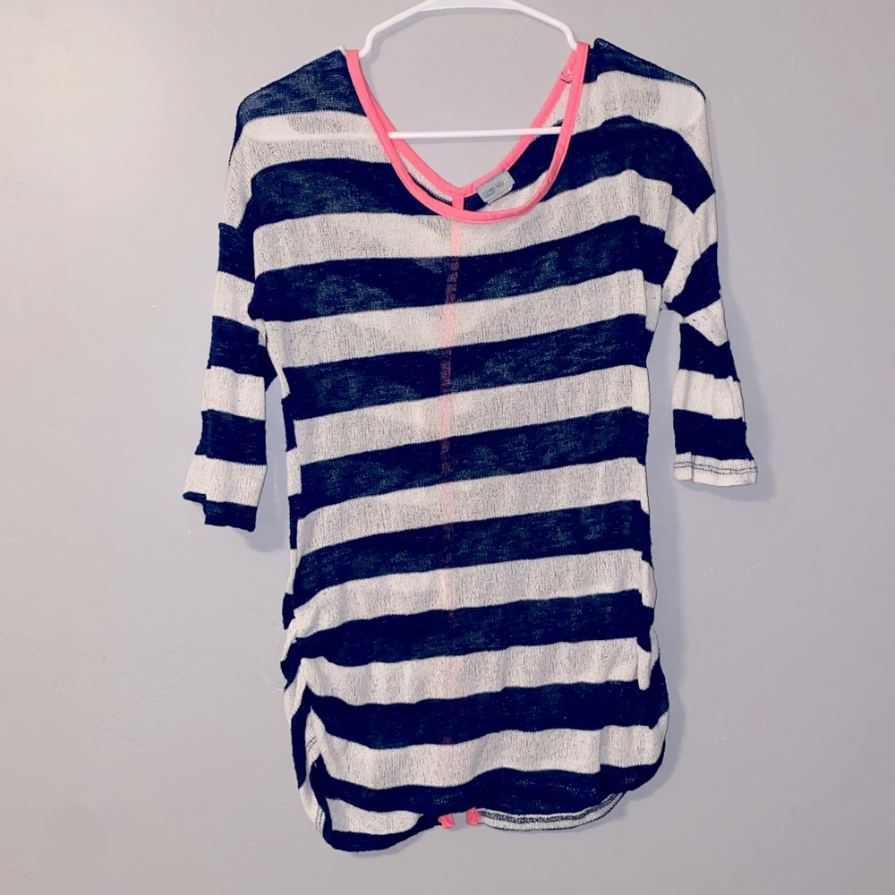 Striped Maternity Shirt